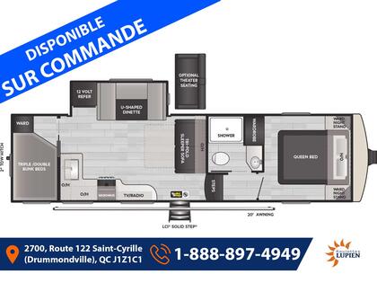 Caravane à sellette Keystone RV 2025 à vendre