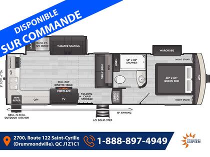 Caravane à sellette Keystone RV 2025 à vendre