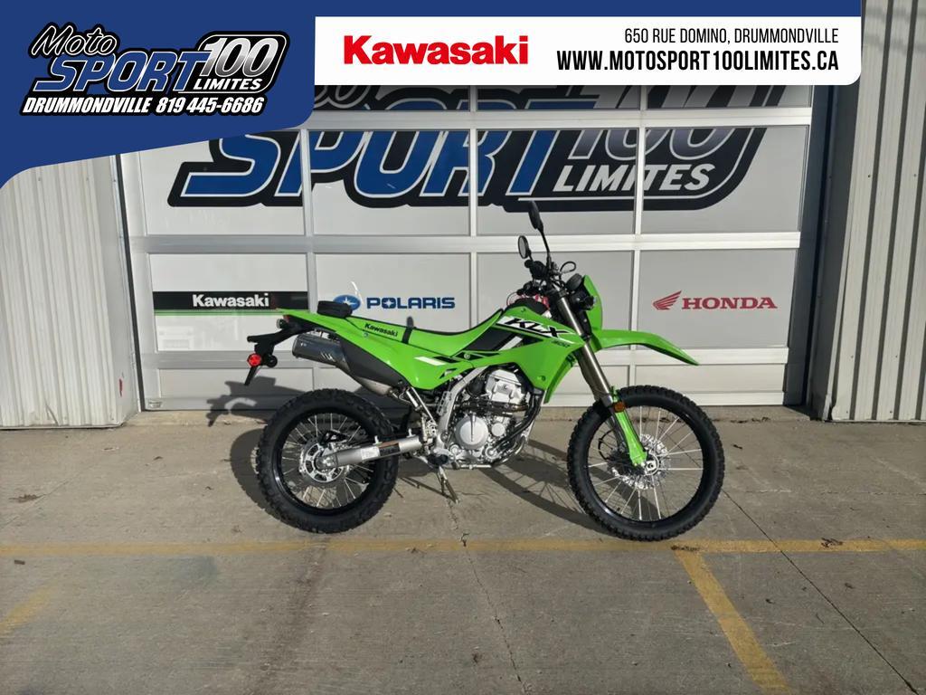 Moto double usage Kawasaki KLX300 2025 à vendre