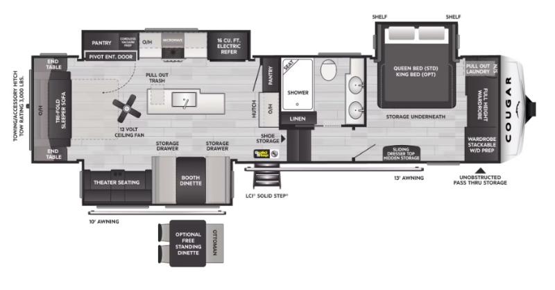 Caravane à sellette Keystone RV  2025 à vendre