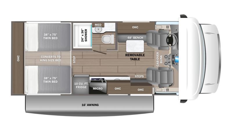 VR Classe C Jayco  2025 à vendre