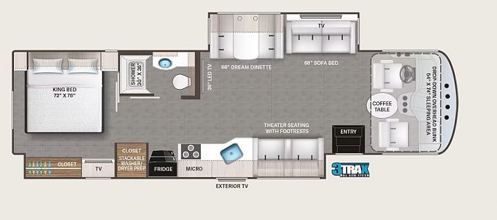 VR Classe A Thor Motor Coach  2025 à vendre