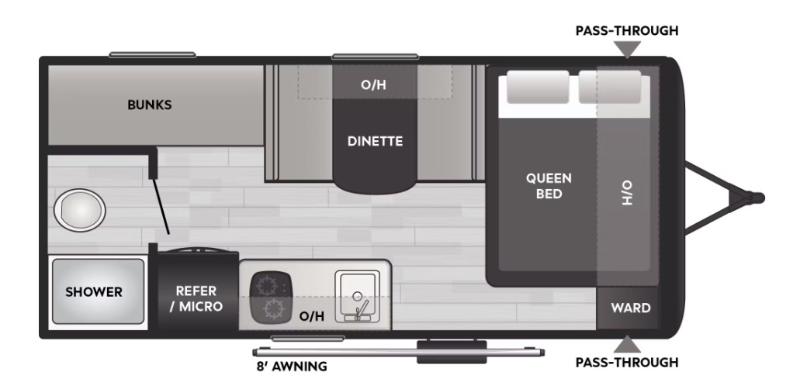 Roulotte Keystone RV  2025 à vendre