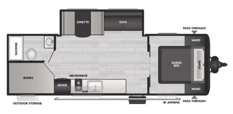 Roulotte Keystone RV  2025 à vendre