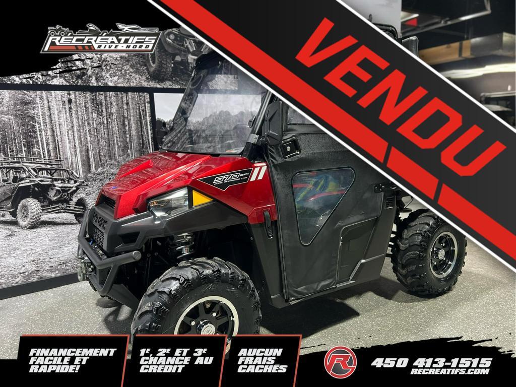 VTT Côte-à-côte Polaris Ranger 2016 à vendre