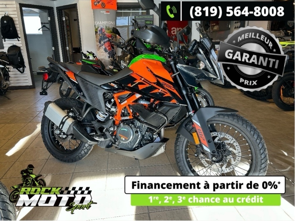 Moto double usage KTM 390 Adventure 2024 à vendre