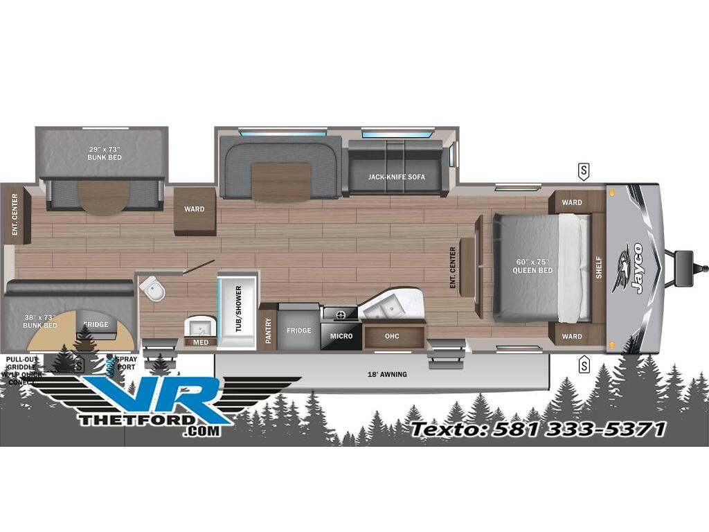 Roulotte Jayco  2025 à vendre