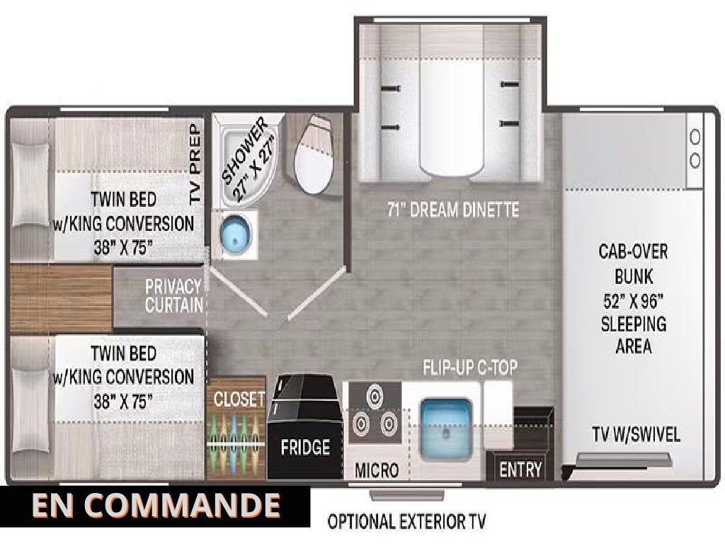 VR Classe C Thor  2026 à vendre