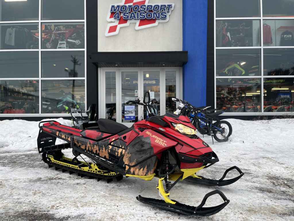 Motoneige Bombardier SUMMIT 165 X 3.0 2017 à vendre