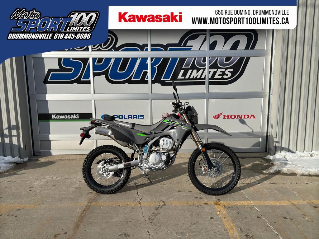 Moto double usage Kawasaki KLX300 2025 à vendre