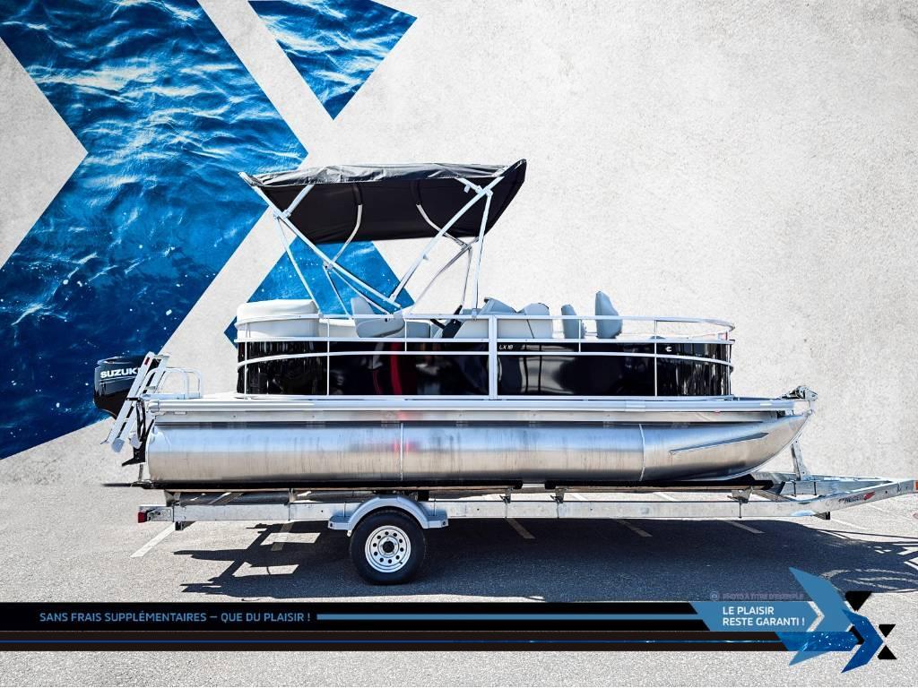 Ponton Starcraft Ponton LX 18F Fish de pche moteur Suzuki 60HP i... 2025 à vendre