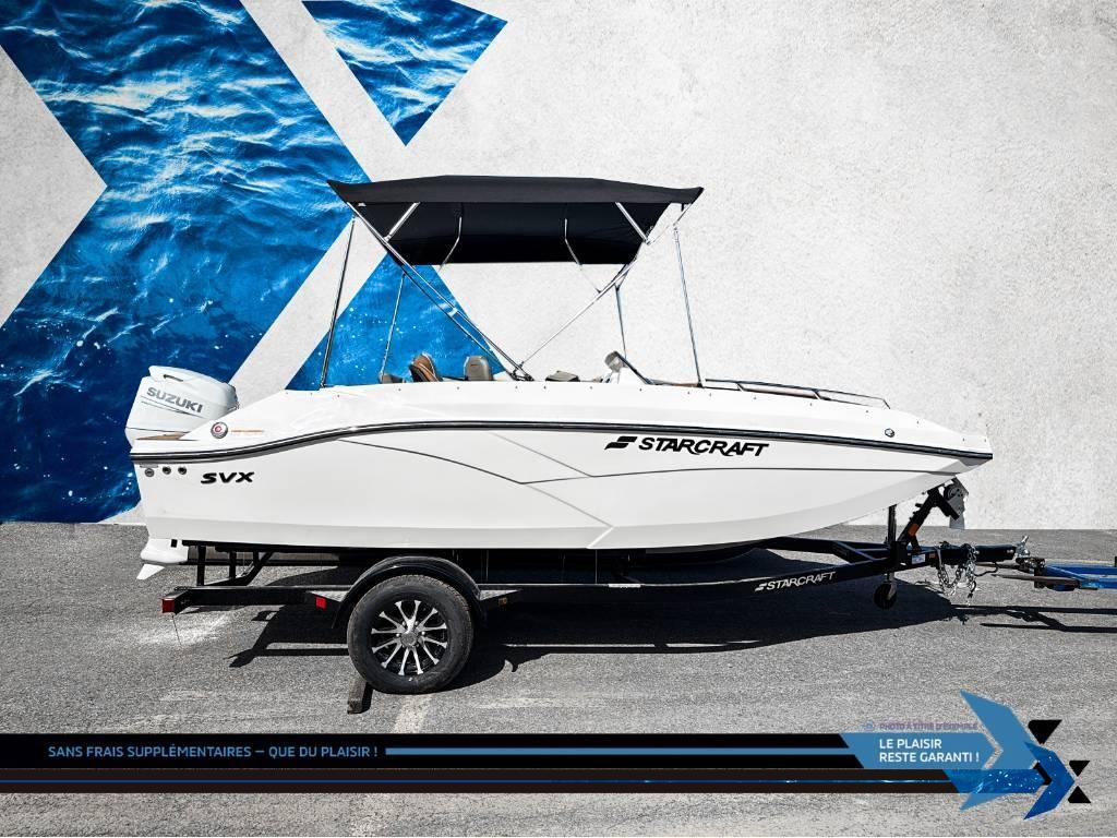 Pontoon Starcraft SVX 171 OB 90HP deck boat bateau Ponté 2025 à vendre