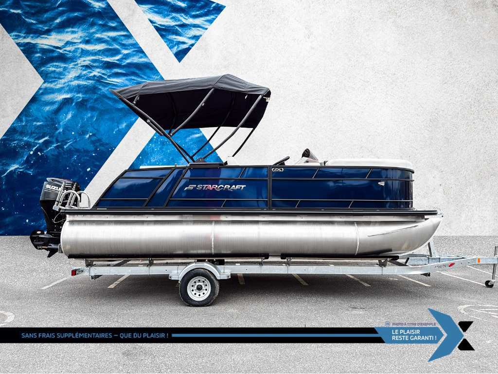 Ponton Starcraft Ponton EX-20 Q DH 90HP INCLUS 2025 à vendre