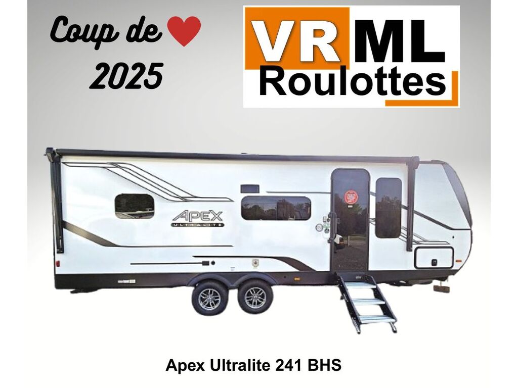 Roulotte Coachmen APEX 241BHS 2025 à vendre
