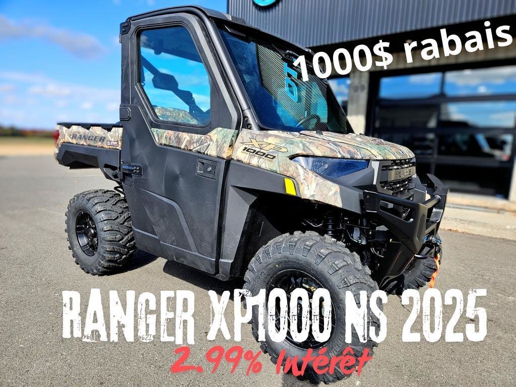 VTT Côte-à-côte Polaris Ranger 2025 à vendre