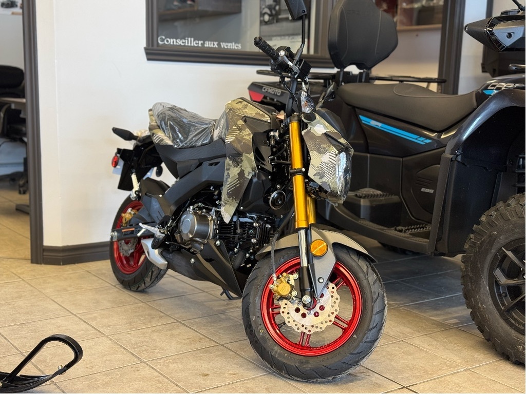 Moto tourisme Kawasaki Z125 PRO 2025 à vendre