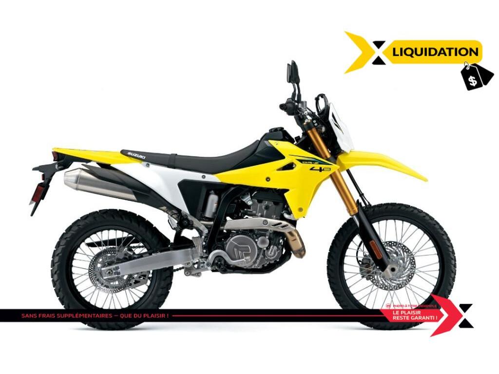 Moto double usage Suzuki 2025 à vendre