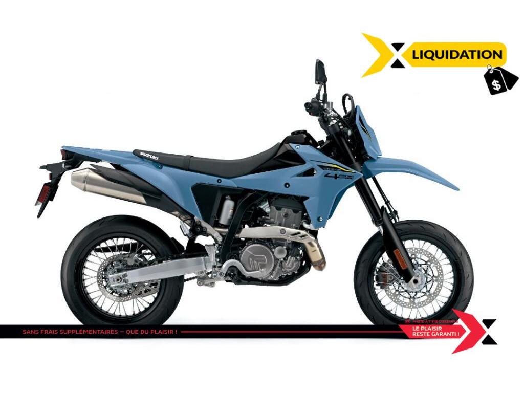 Moto double usage Suzuki 2025 à vendre