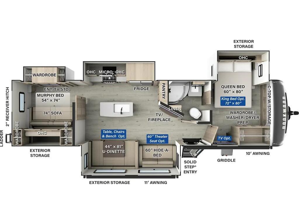 Travel Trailer Rockwood  2025 à vendre