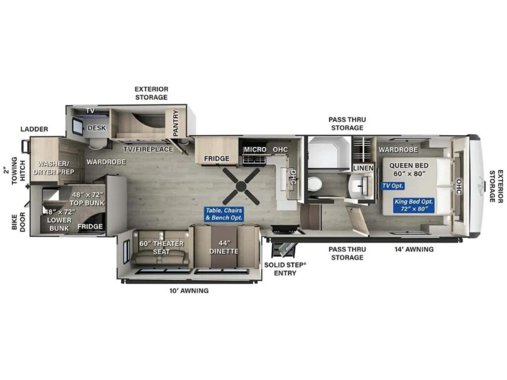 Fifth Wheel Rockwood  2025 à vendre