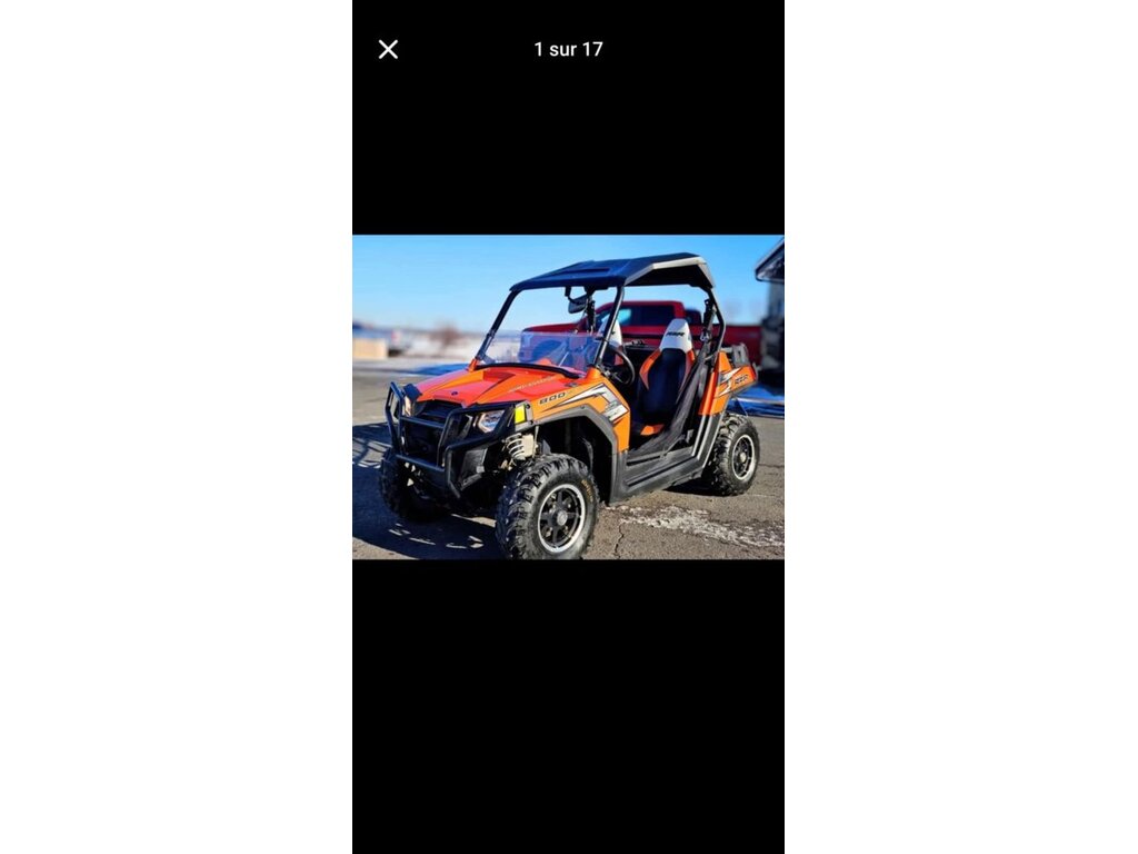 VTT Côte-à-côte Polaris Ranger RZR 2011 à vendre