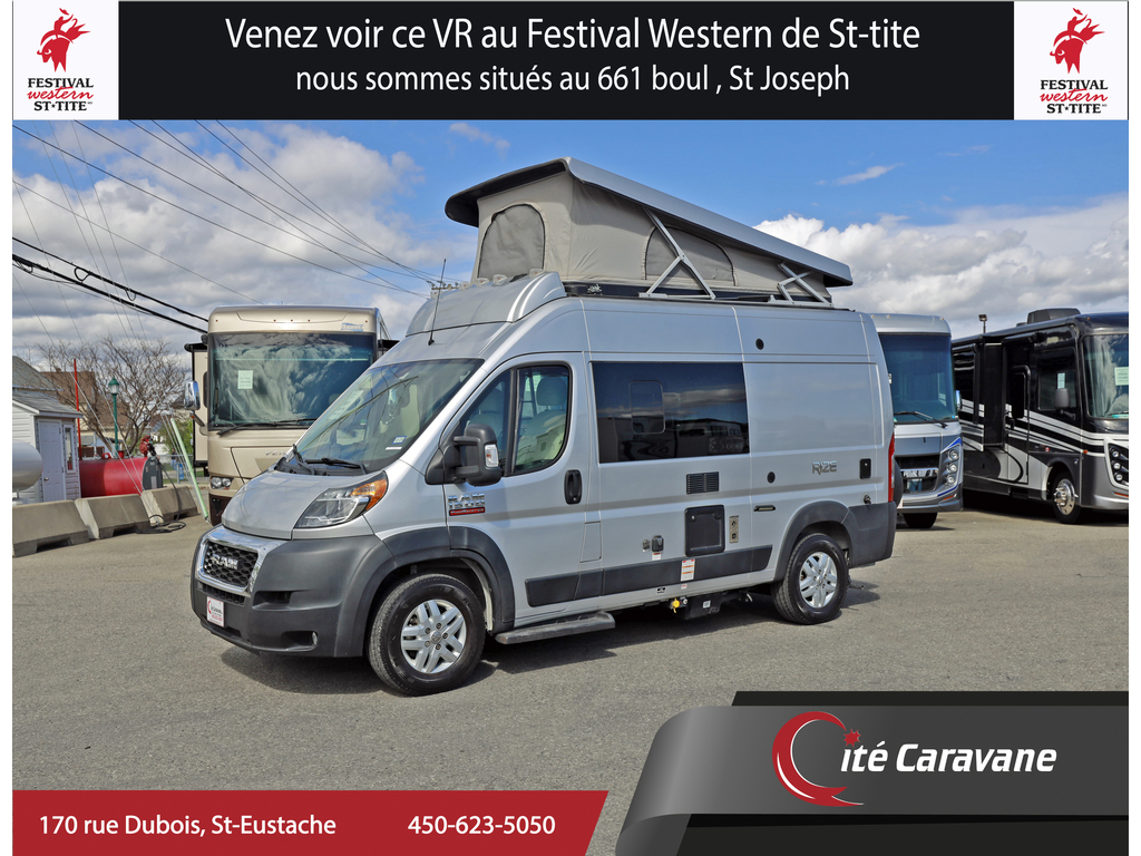 VR Classe B Thor Motor Coach Rize 2022 à vendre