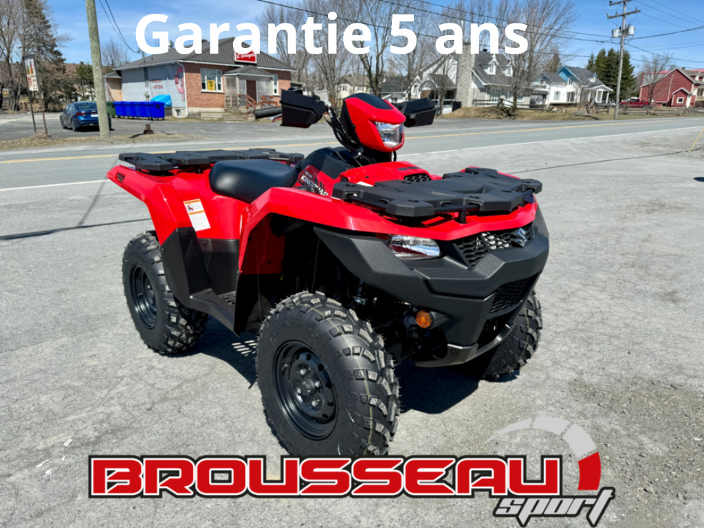VTT Multiusage Suzuki KingQuad 2025 à vendre