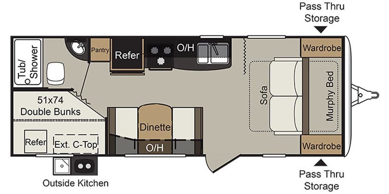 Roulotte Keystone RV  2017 à vendre