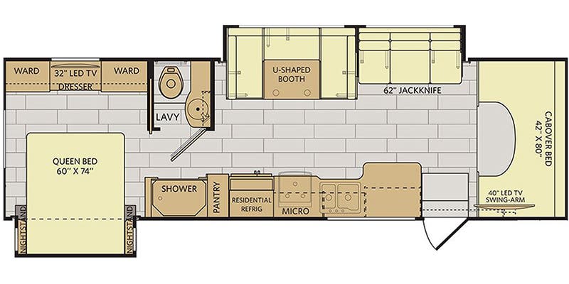 VR Classe C Fleetwood  2017 à vendre