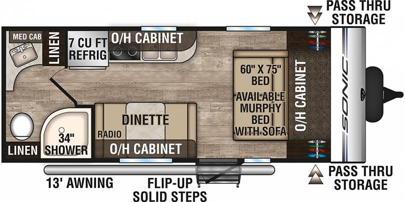 Roulotte Venture RV  2019 à vendre