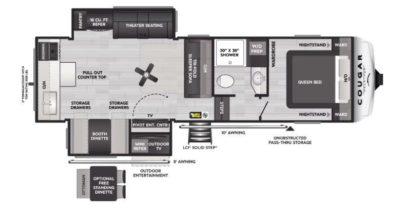 Caravane à sellette Keystone RV  2025 à vendre