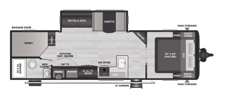 Travel Trailer Keystone RV  2025 à vendre