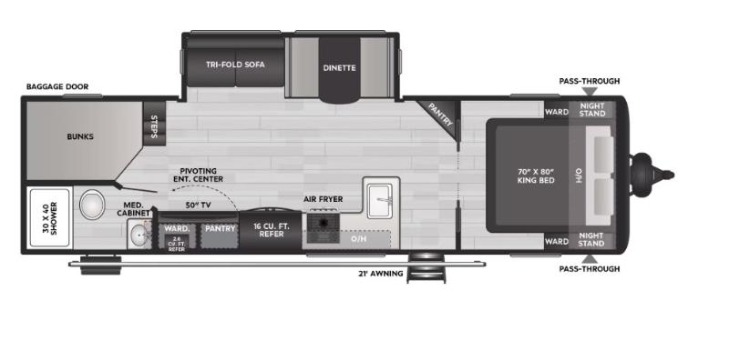 Roulotte Keystone RV  2025 à vendre