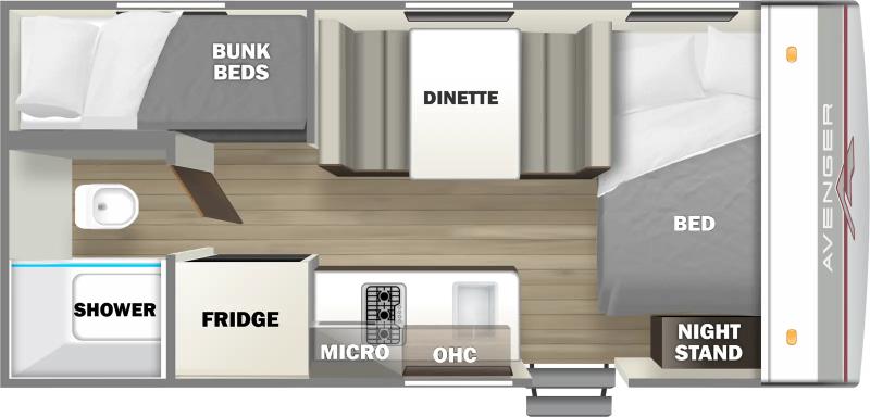 Travel Trailer Prime Time  2025 à vendre