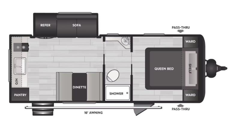 Roulotte Keystone RV 2025 à vendre