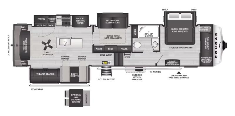 Caravane à sellette Keystone RV  2025 à vendre