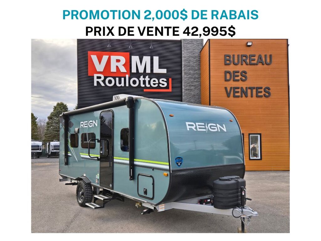 Roulotte Keystone RV REIGN 18RB 2025 à vendre