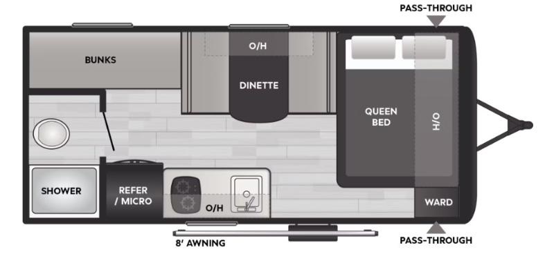 Roulotte Keystone RV 2025 à vendre