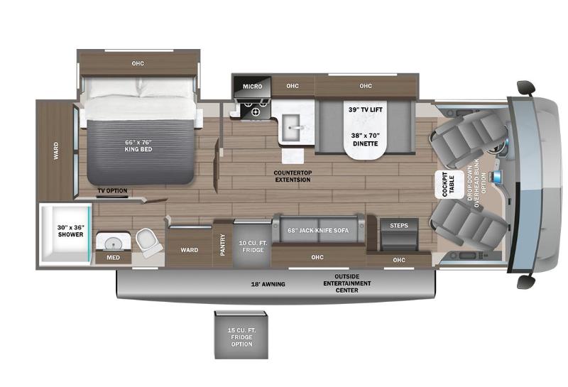 VR Classe A Entegra Coach  2025 à vendre