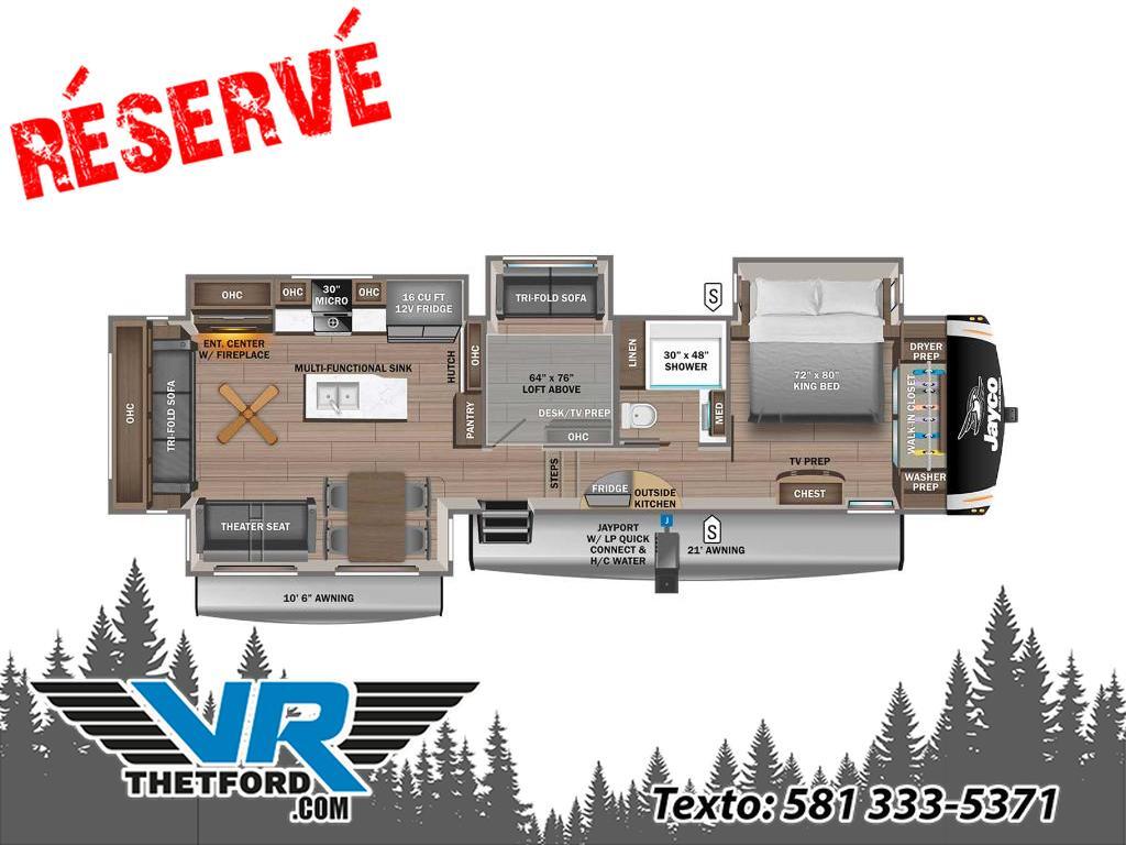 Caravane à sellette Jayco  2025 à vendre