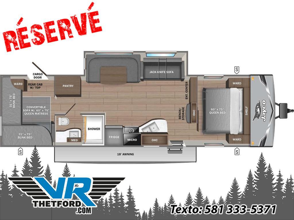 Travel Trailer Jayco  2025 à vendre