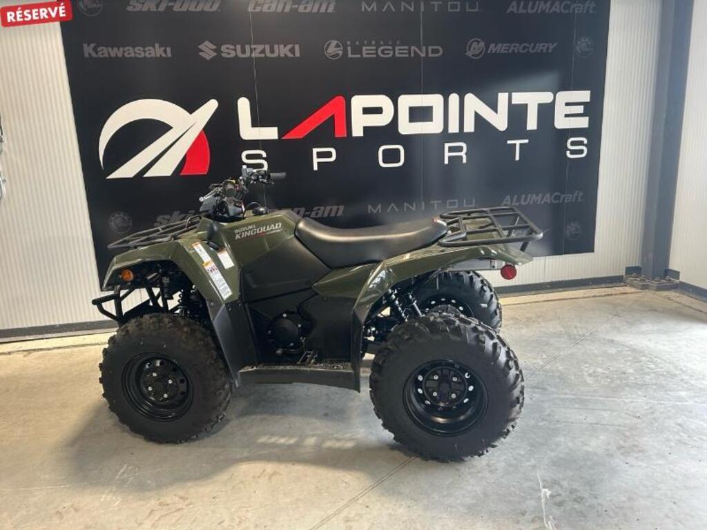 VTT Multiusage Suzuki KingQuad 2024 à vendre