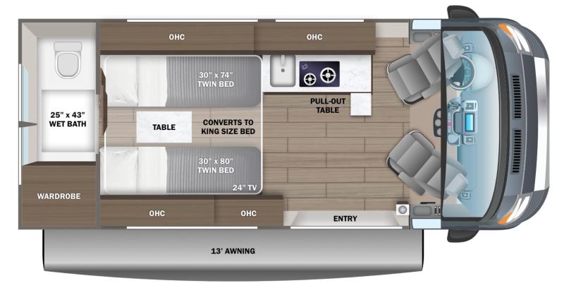 VR Classe B Jayco 2025 à vendre