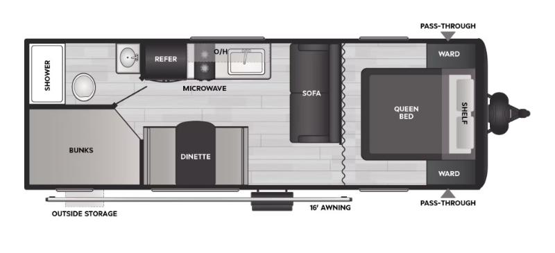Roulotte Keystone RV 2025 à vendre