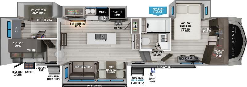 Caravane à sellette Grand Design 2025 à vendre