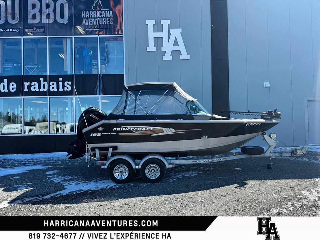 Bateau à moteur Princecraft Sport 182 2012 à vendre