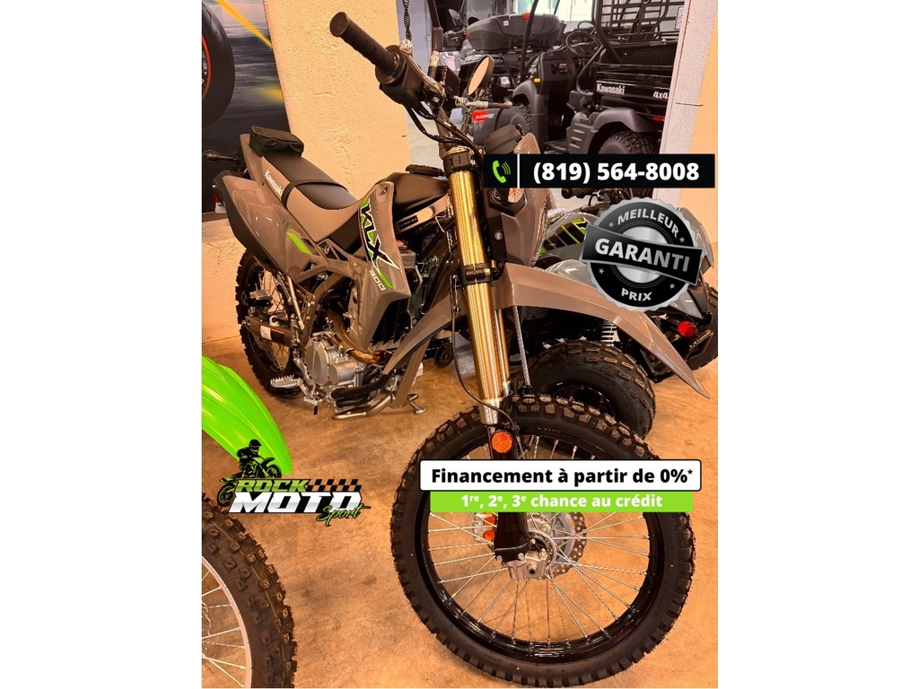 Moto double usage Kawasaki 2025 à vendre