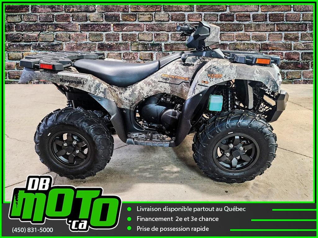 VTT Quadriporteur Kawasaki BRUTE FORCE 750 EPS CAMO 2025 à vendre