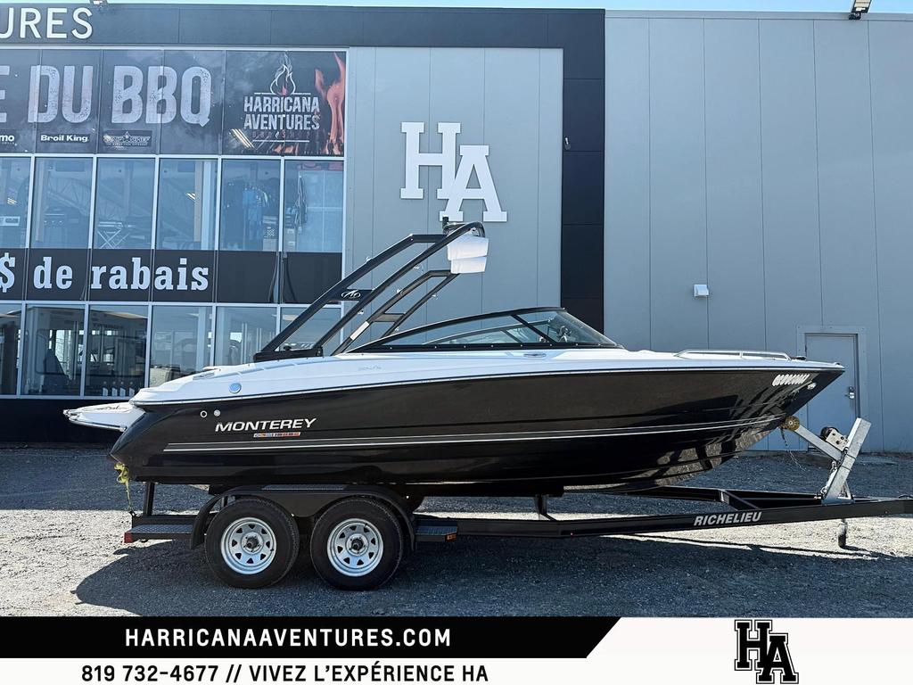 Bateau à moteur Monterey Boats 224FS NOIR ONYX 2022 à vendre