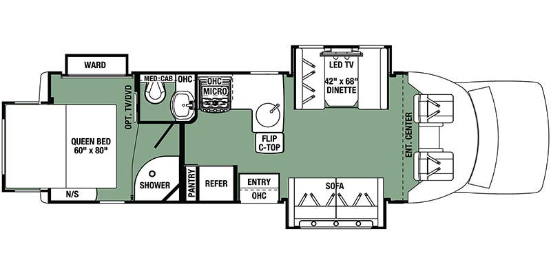 VR Classe C Forest River  2019 à vendre
